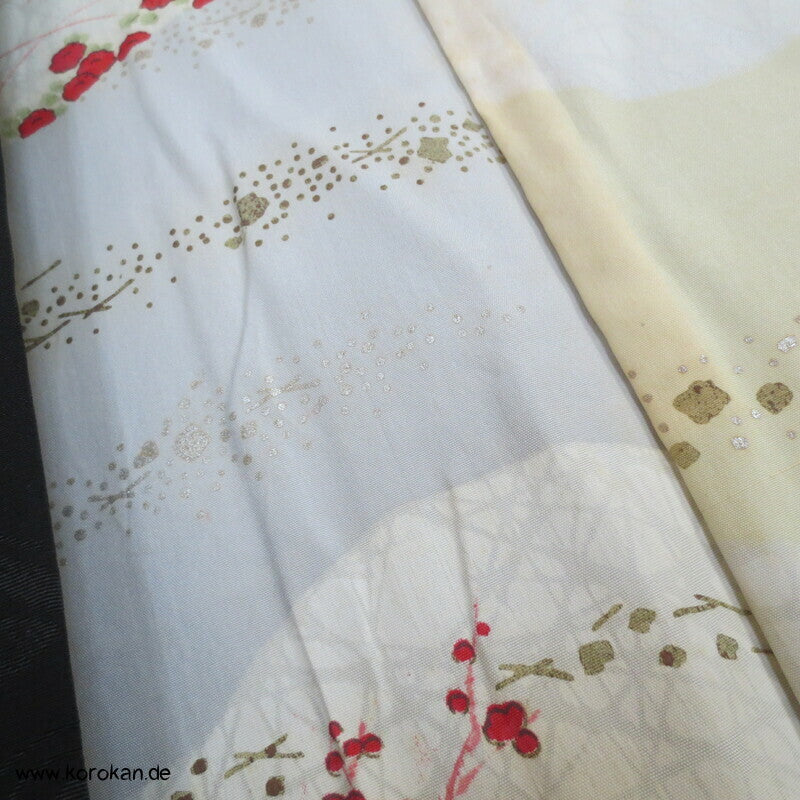 gewebte Shikishi schwarze Haori