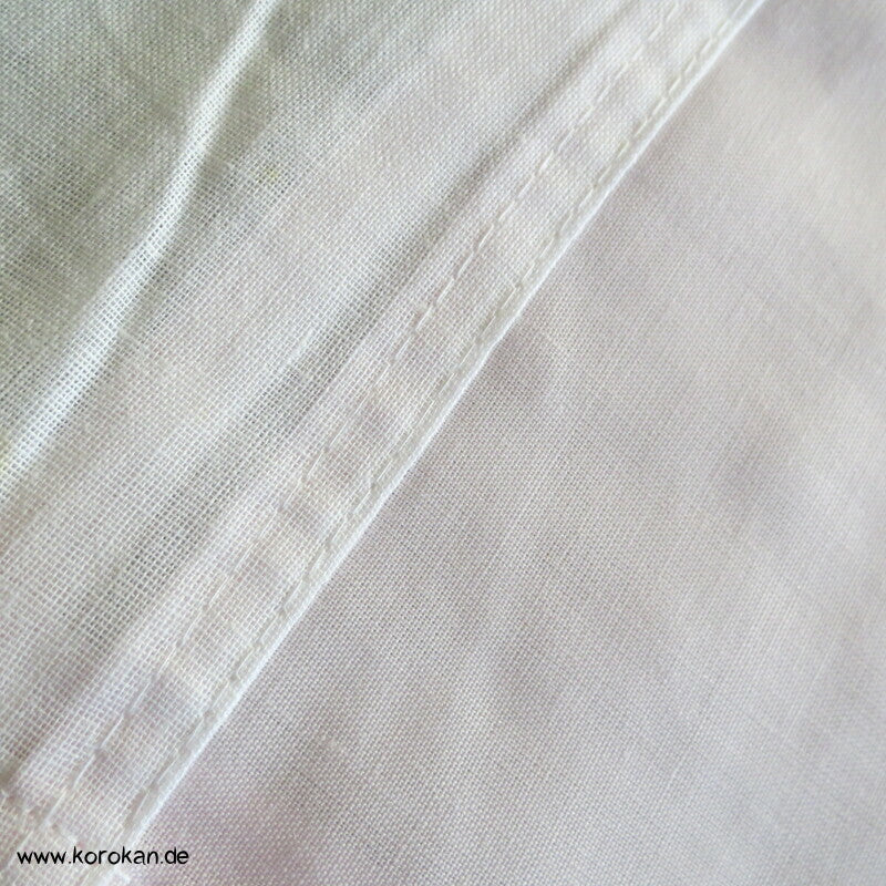Susoyoke Kimono Juban Unterrock, rosa mit Spitzenrand