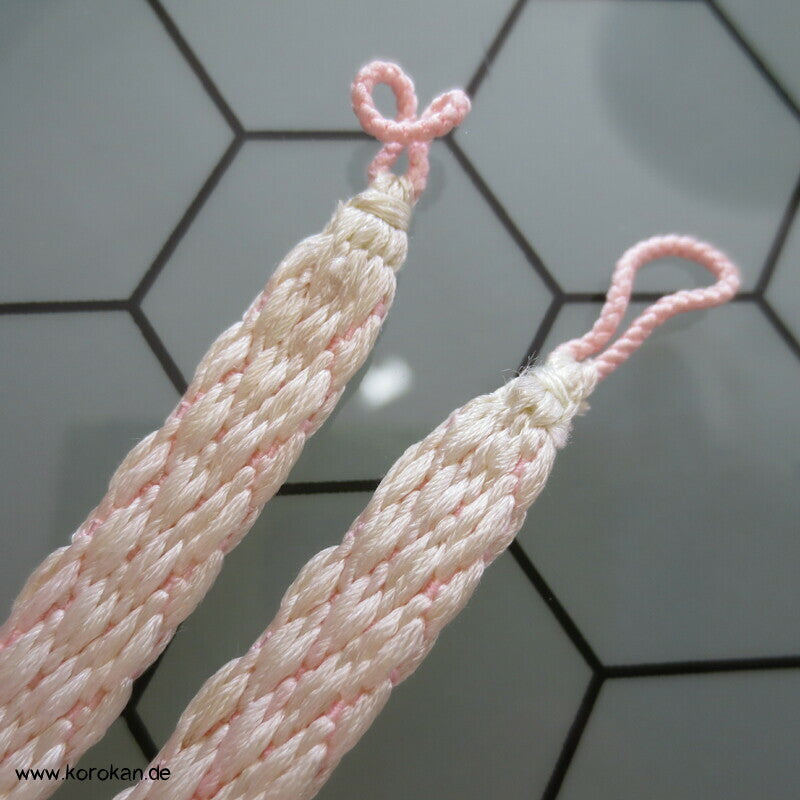 Haori Himo rosa mit Farbverlauf