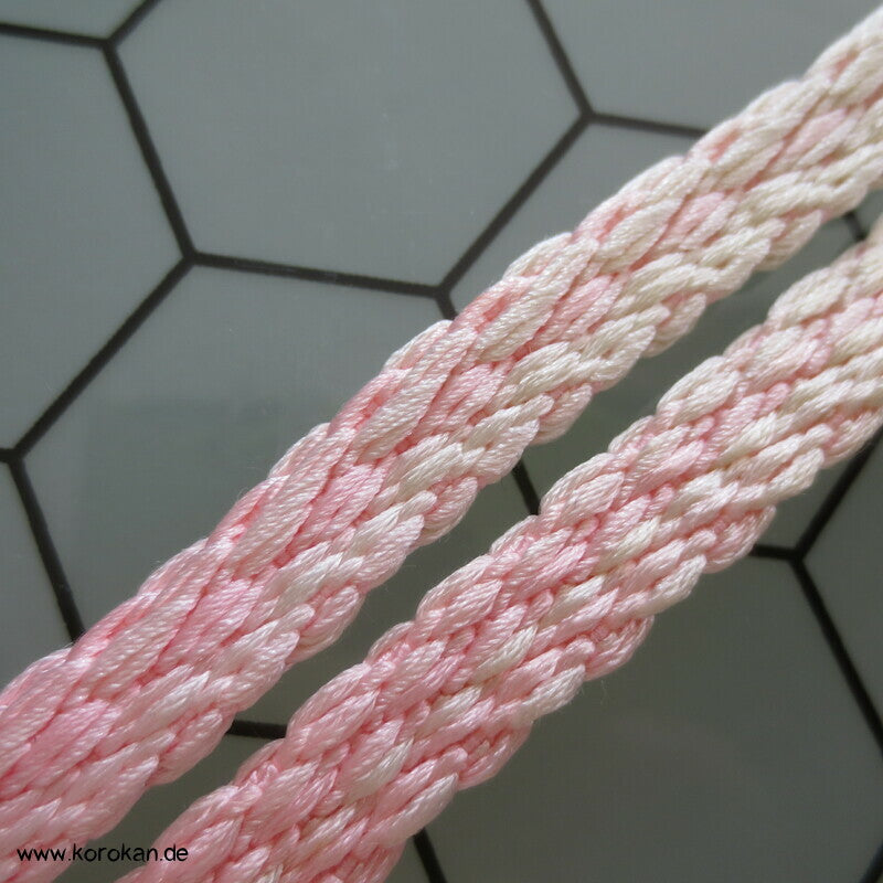 Haori Himo rosa mit Farbverlauf