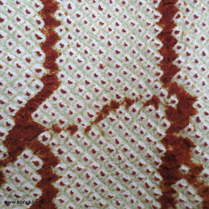 Full Shibori Bambusstäbe Wald Komon Kimono