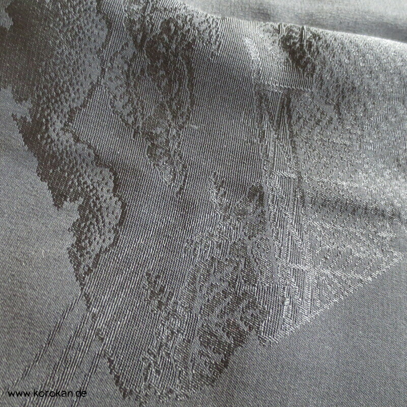 gewebte Shikishi schwarze Haori