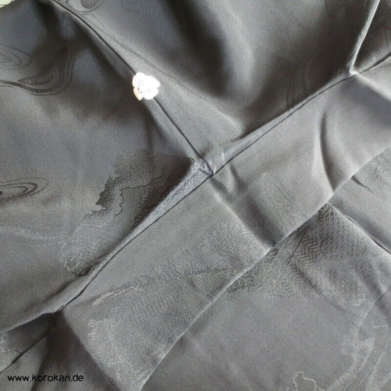 gewebte Shikishi schwarze Haori