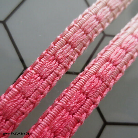Haori Himo rosa mit Farbverlauf