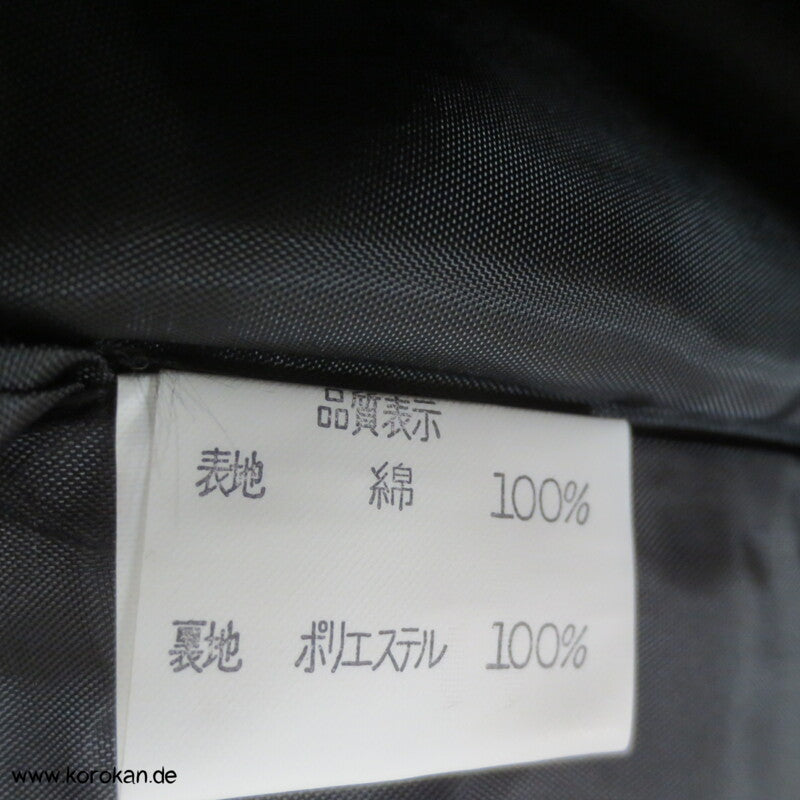 moderne japanische Michiyuki Ausbrenner Samt Kimono Raglanjacke