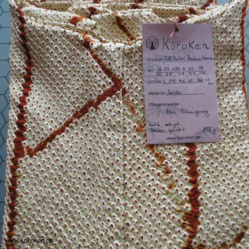 Full Shibori Bambusstäbe Wald Komon Kimono