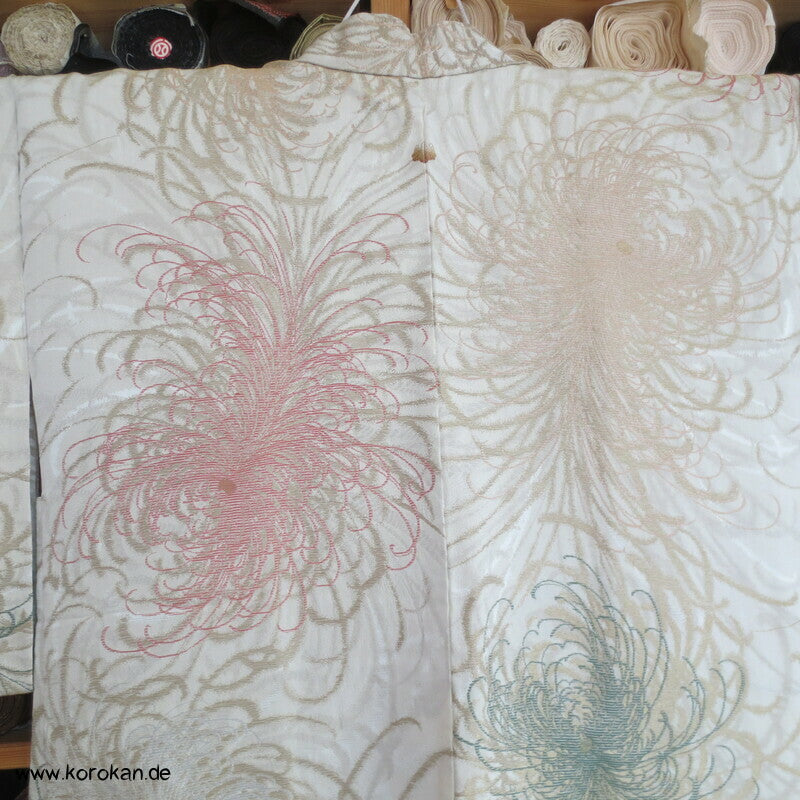 Urushi Crazy Chrysanthemen, Rangiku Haori Kimono Jacke