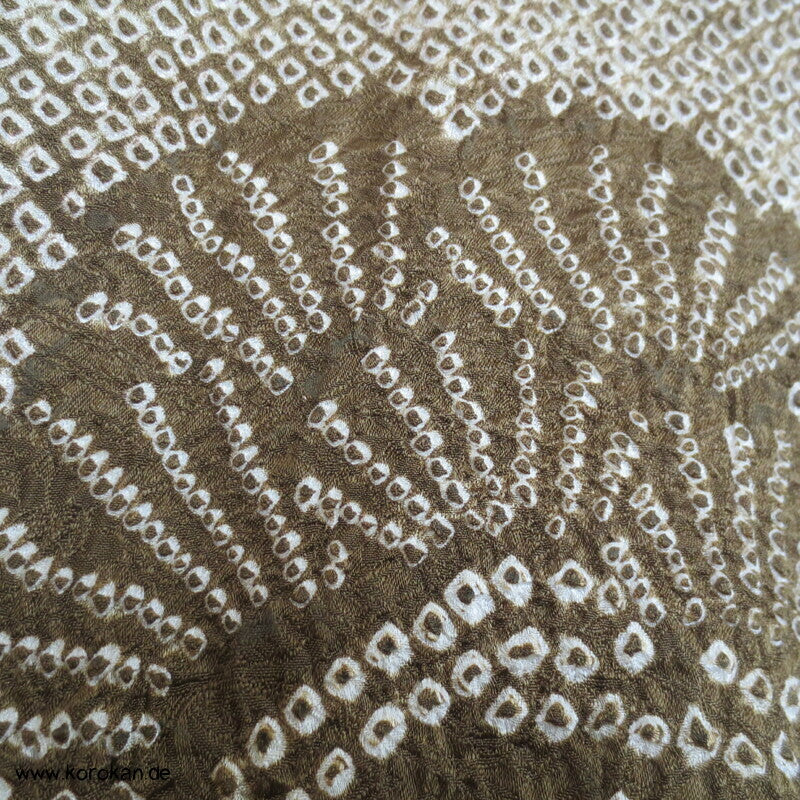 Full Shibori Pinienmuster Haori Kimono Jacke