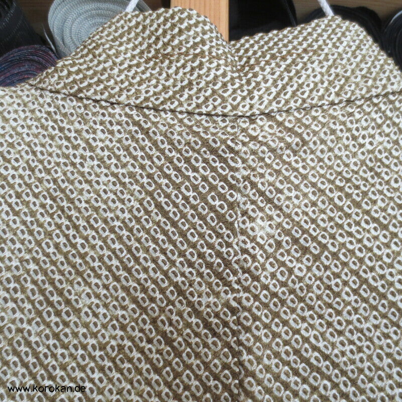 Full Shibori Pinienmuster Haori Kimono Jacke