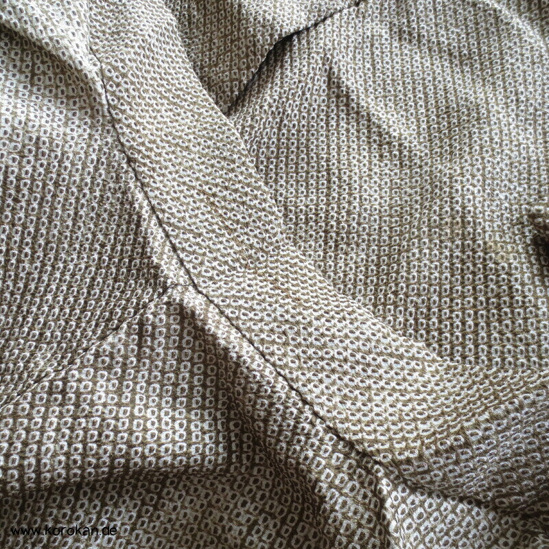 Full Shibori Pinienmuster Haori Kimono Jacke