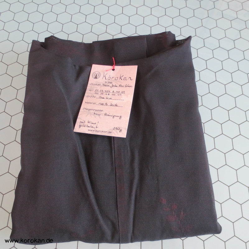 gewebte Gräser Organza Hitoe Haori Jacke