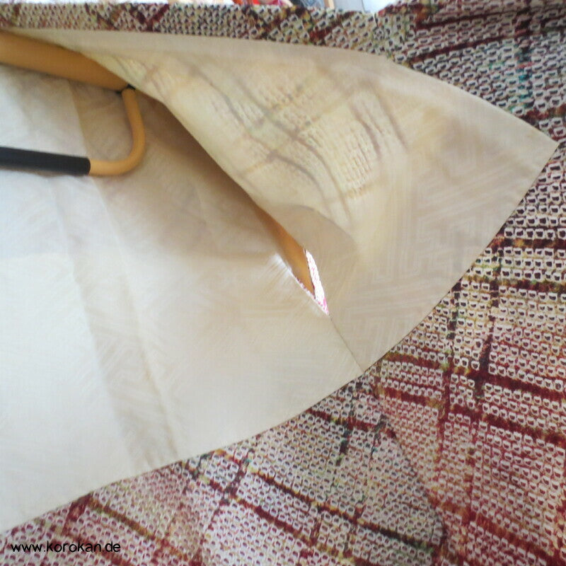 Full Shibori buntes diagonales Gitter Michiyuki Jacke