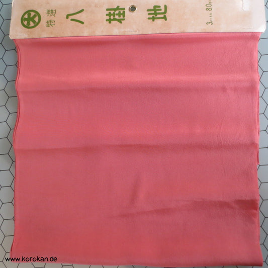 Hakkake altrosa Crepe unteres Seiden Kimono Futter - originalverpackt