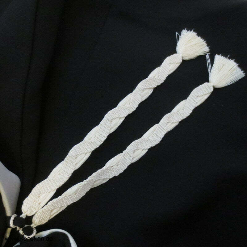Urushi Tsunami Wellen Haori Kimono Jacke, mit Himo