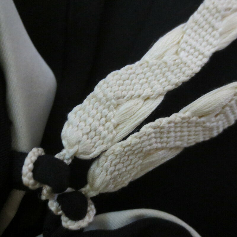 Urushi Tsunami Wellen Haori Kimono Jacke, mit Himo