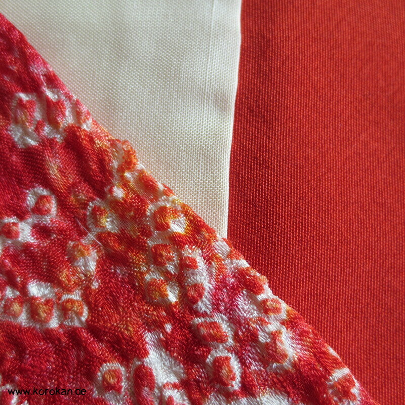 Full Shibori Kiku Komon Kimono