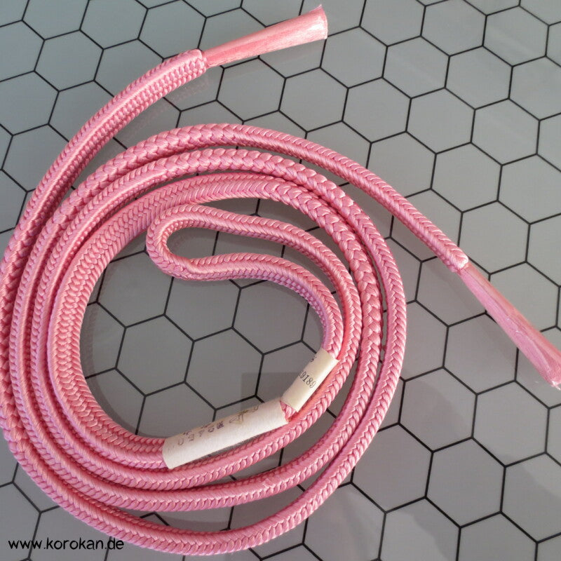rosa mit wechselnden Flechtmustern Obijime, dick