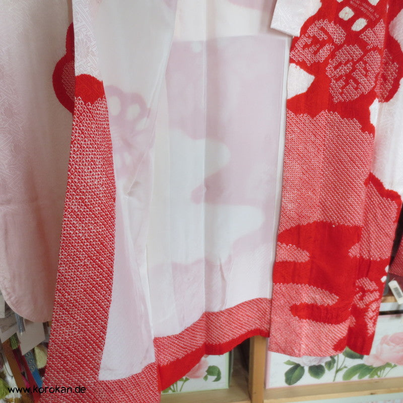 Shibori, Stickereien Han Eri, Juban Kimono für Furisode
