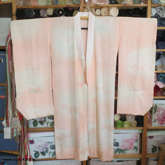 Bokashi Farbverlauf Seidendamast Juban Unter Kimono für Furisode