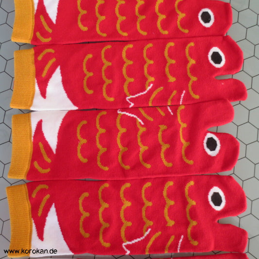 Tabi Socken Koi orange