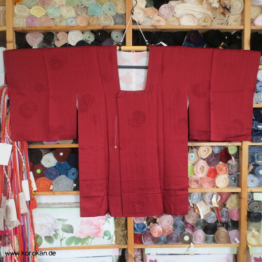 Arabesken/ Blumenkugeln Seide Michiyuki Jacke