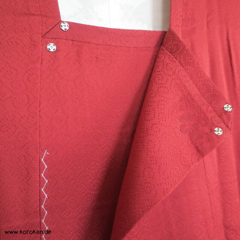 Arabesken/ Blumenkugeln Seide Michiyuki Jacke