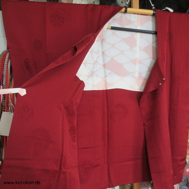 Arabesken/ Blumenkugeln Seide Michiyuki Jacke
