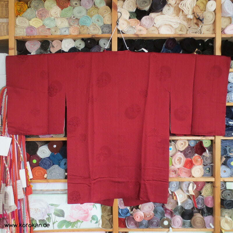 Arabesken/ Blumenkugeln Seide Michiyuki Jacke