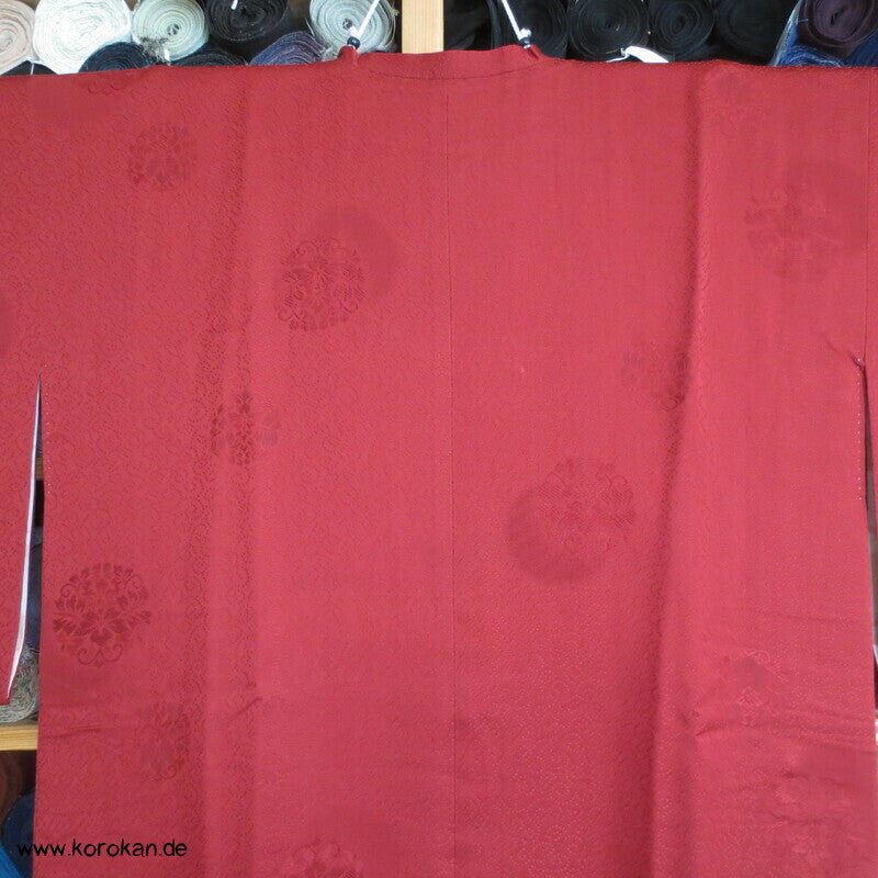 Arabesken/ Blumenkugeln Seide Michiyuki Jacke
