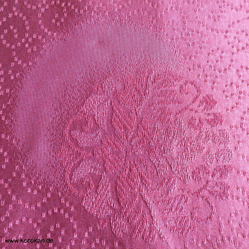 Arabesken/ Blumenkugeln Seide Michiyuki Jacke
