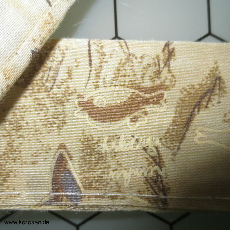 kleiner Baumwoll Himo Kimono Bindeband, Fische