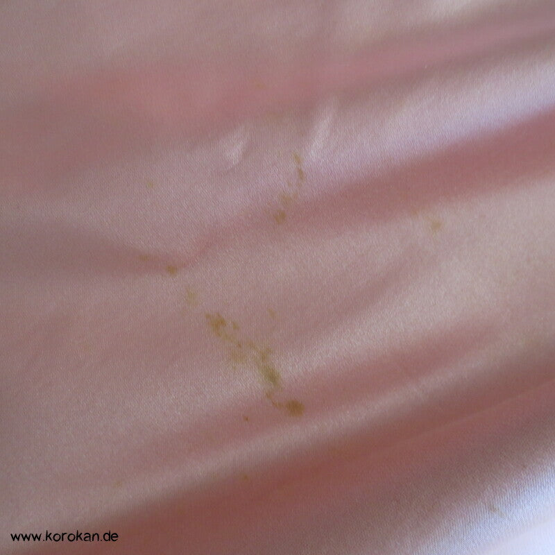 einfacher rot rosa Seidensatin Kimono Obi - Maru Breite