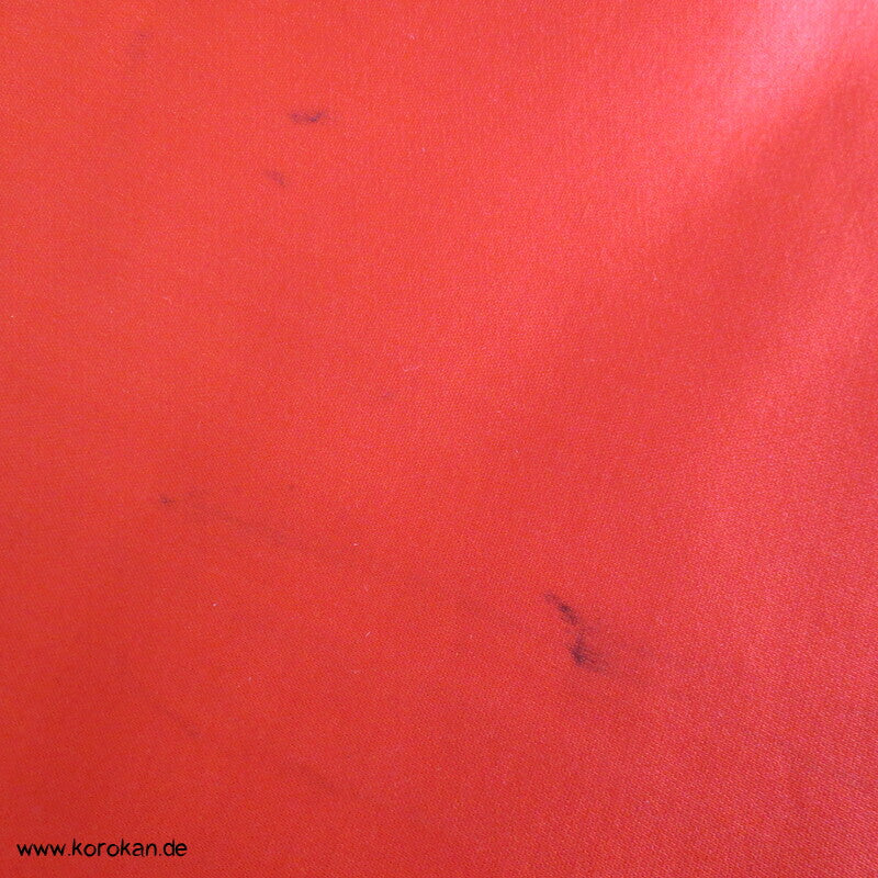 einfacher rot rosa Seidensatin Kimono Obi - Maru Breite