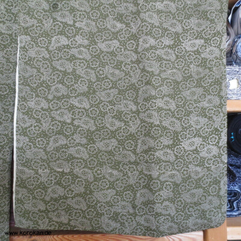 Blumen Edo Komon antiker Kimono