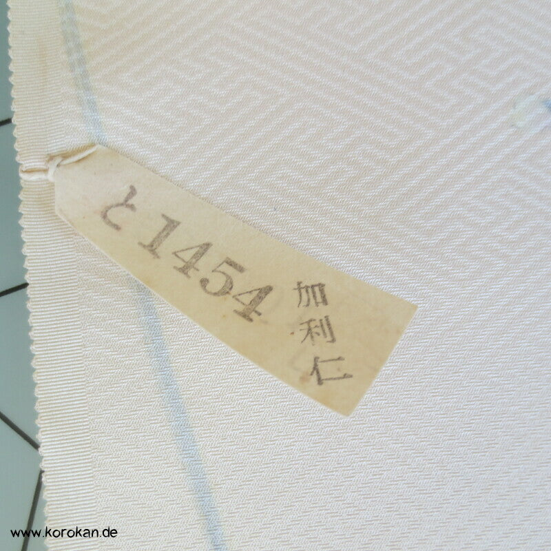 Kamelien Kimono Sayagata Seidendamast