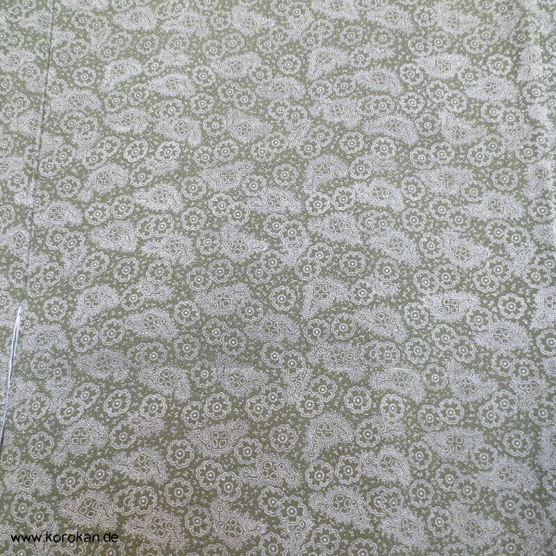 Blumen Edo Komon antiker Kimono