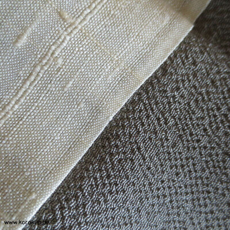 Blumen Edo Komon antiker Kimono