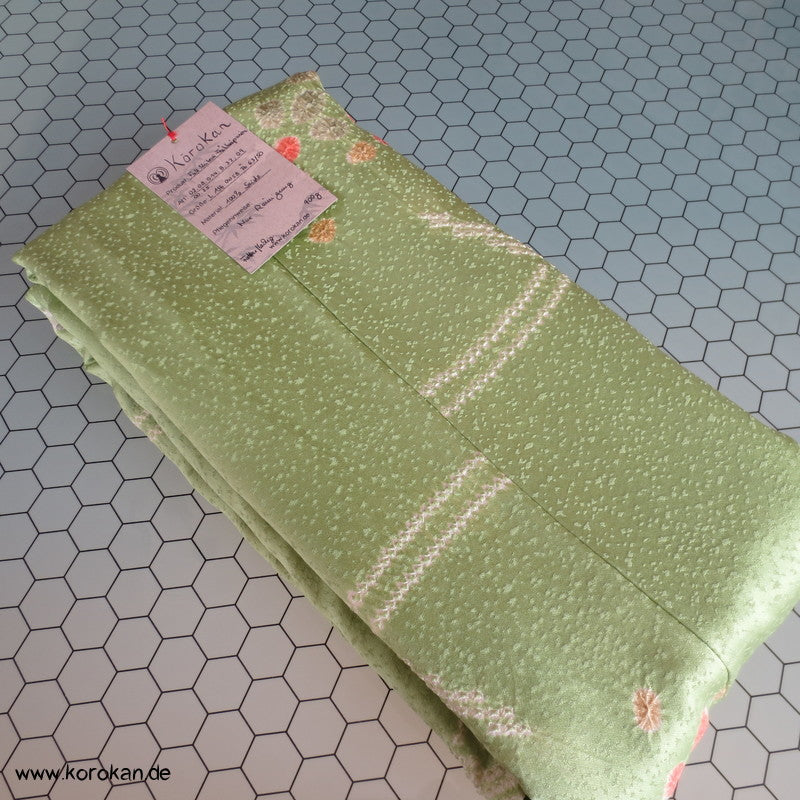 Frühlingswiese Shibori Seiden Komon Kimono