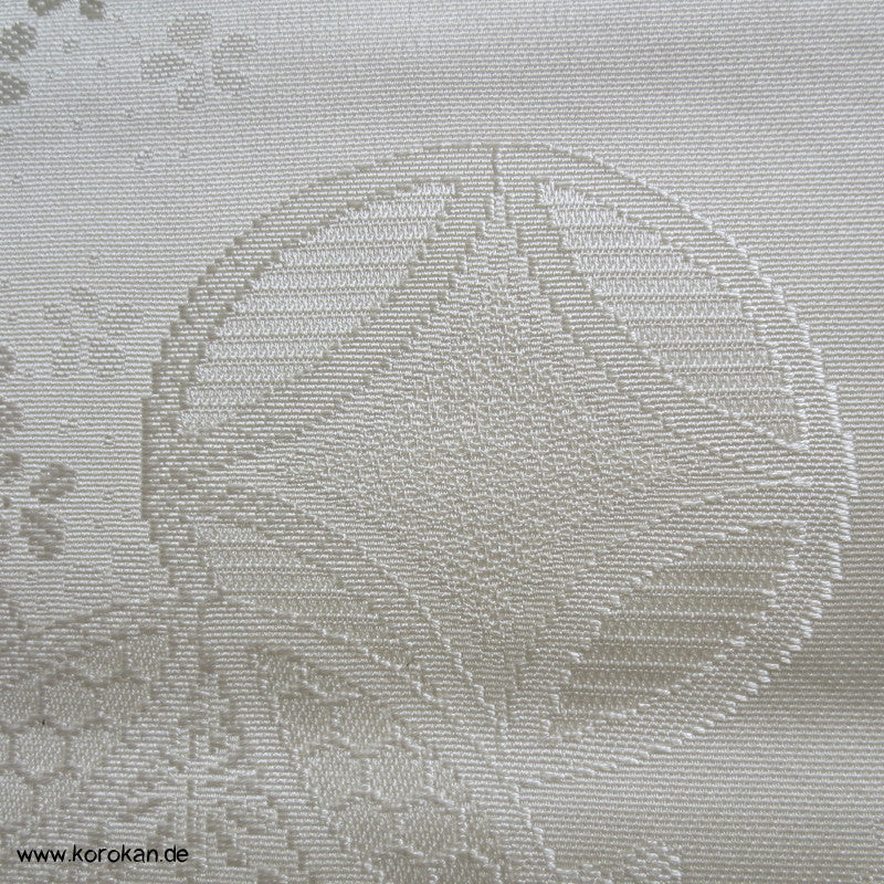 Shippo Seidenjacqard, Lurex - und Urushi, pastellfarben
