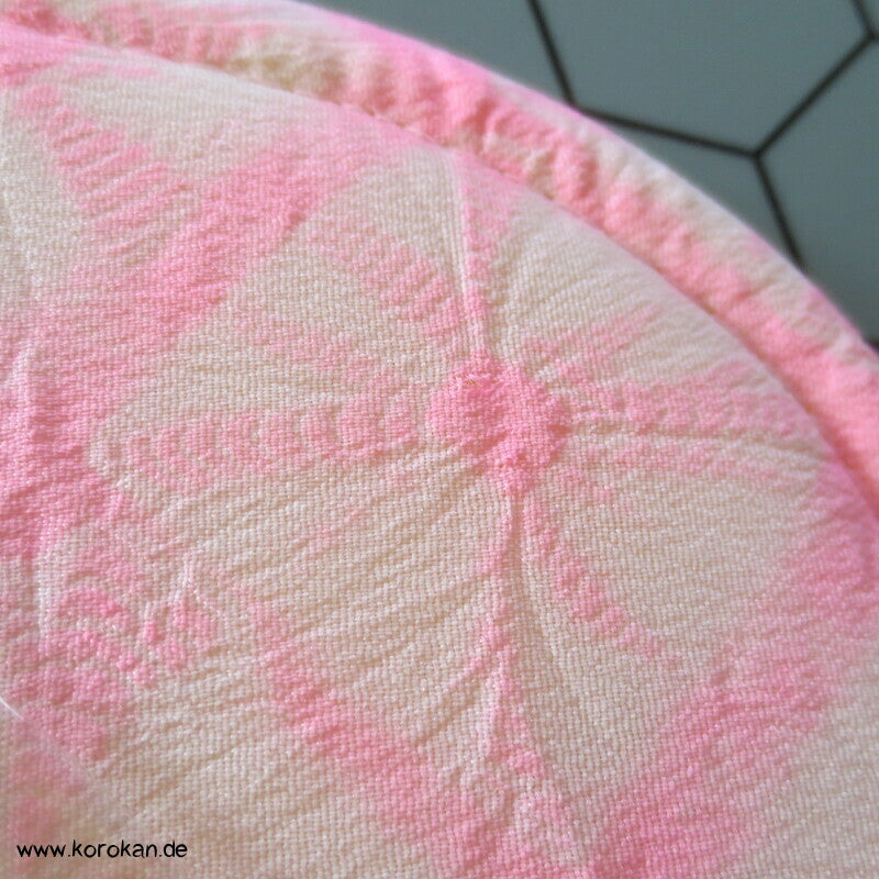 großes Maeita Obi Brett, Shibori gepolstert