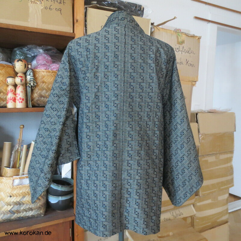 Jacquard Sayagata Wolle / Seide Dochugi