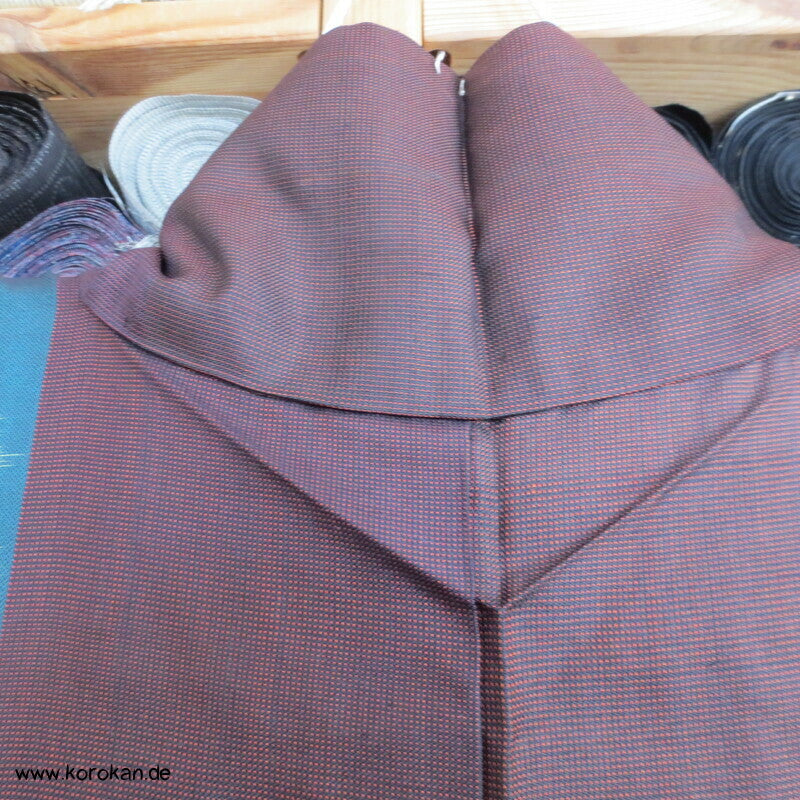 Temari Bälle, bunt auf braun Meisen Kimono