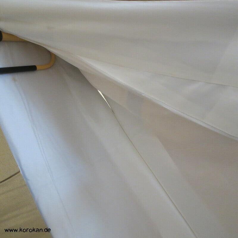 Wellenstreifen Yamato Irotomesode Seidendamast Kimono, messing