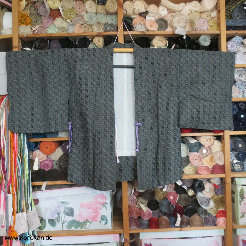 Jacquard Sayagata Wolle / Seide Dochugi