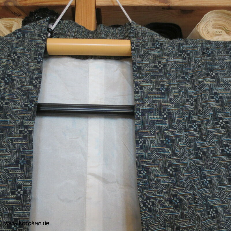 Jacquard Sayagata Wolle / Seide Dochugi