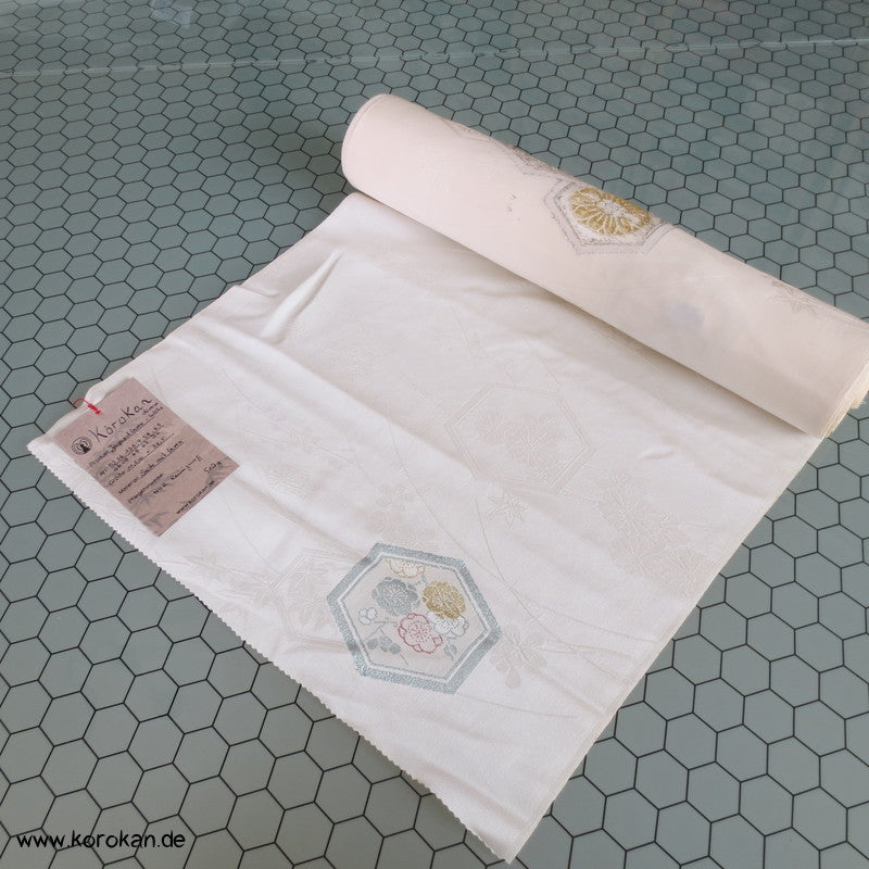 Kikko Seidenjacqard, Lurex - und Urushi, pastellfarben