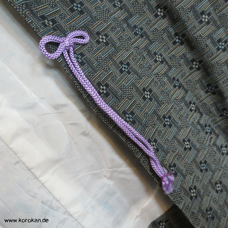 Jacquard Sayagata Wolle / Seide Dochugi