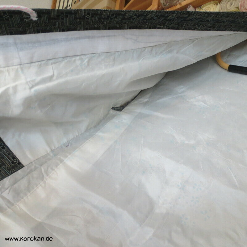 Jacquard Sayagata Wolle / Seide Dochugi