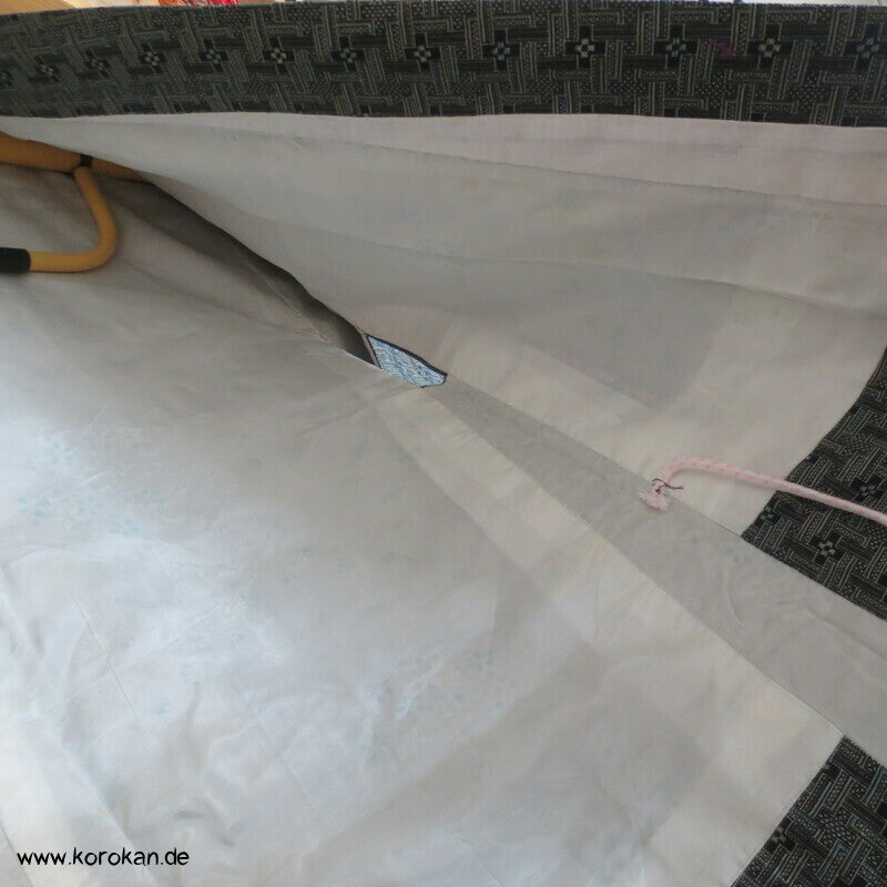 Jacquard Sayagata Wolle / Seide Dochugi