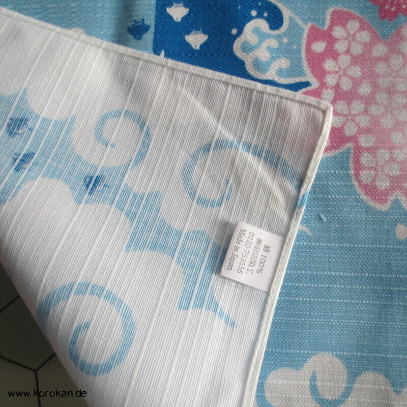 Furoshiki japanisches Tragetuch Fuji San, Sakura, Wolken